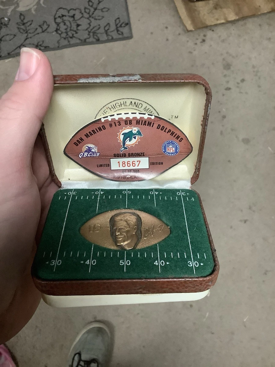 Set Pièces Miami Dolphins – Highland Mint, Super Bowl, Bronze, Série Limitée #0159, NFL