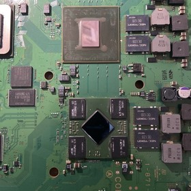 Playstation 3 backwards compatible motherboard CECHA01 & metal housing for parts