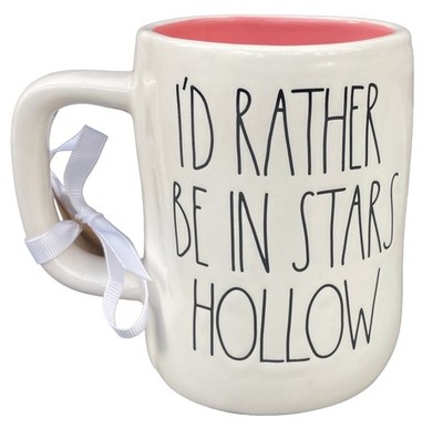 RAE DUNN Keramiktasse GILMORE GIRLS - I D LIEBER BE IN STARS HOLLOW - USA Import