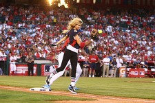 Marisa Miller attends the Taco Bell All-Star Legends & Celebrity S- Old Photo 6