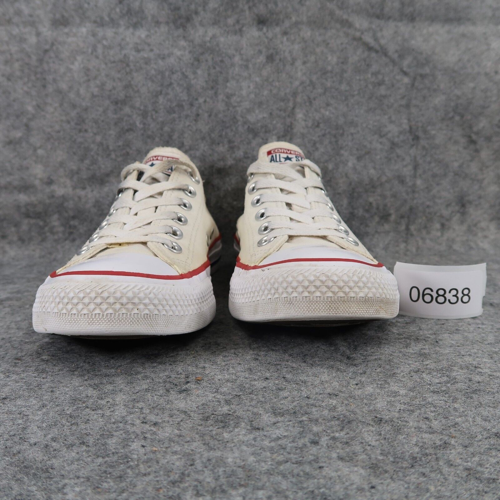 Converse Shoes Womens 8 Sneakers Chuck Taylor All Star Low Canvas Casual White thumbnail 3