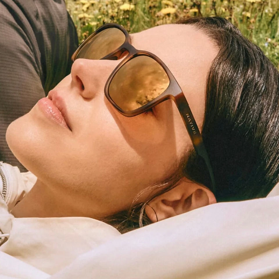 Gafas de sol polarizadas cuadradas Targhee Native Eyewear Foto 3 de 4