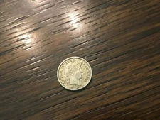 1895 S Barber Dime