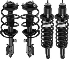 ECCPP Full Set Front and Rear Complete Strut Shock Coil Spring Assembly Driver a