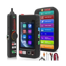 Multifunction RJ45 Network Caber Tester, 4" IPS Touch Screen UTP Cable Tester...