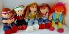 Lot of 5 TY  Beanie Boppers & Kids Dolls - Retired VTG- All have Hang Tags 12"