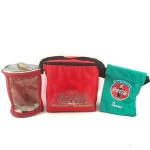 Vintage Coca-Cola Cooler Bag Lot 3 Chick-fil-A Insulated Lunch Bags Red Teal