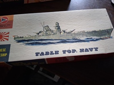 Pyro Table Top Navy Japanese Battleship IMS Musashi Model Kit C392-60