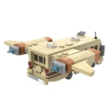 Hot Sale Iconic Vehicle Cars with Interior Toys 8 Stud Wide Building Toys