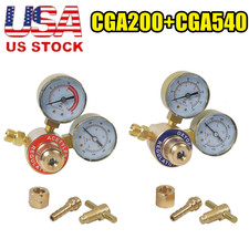 Oxygen Regulator & Acetylene Gas Regulator Victor Welding Cutting Torch Gauge.