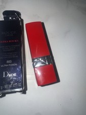 Image of ROUGE DIOR Ultra Rouge PIGMENTED Lipstick 883 ULTRA POISON 3.2g IMPERFECT BOX