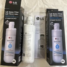 2 PACK LG LT1000P Fridge Replacement Refrigerator Water Filter ADQ747935 Genuine