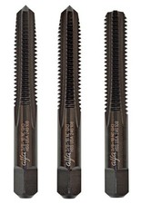Alfa Tools HTS80047 3/4-16 Hss Black Oxide Alfa Hand Tap Set Made In USA,
