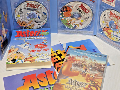 Asterix Limited Special Edition w/ 3 Posters & Und Die Wikinger (German Edition)