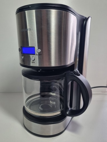 Cookworks CM2069ST 1,5L Edelstahl Filterkaffeemaschine mit Timer & Handbuch