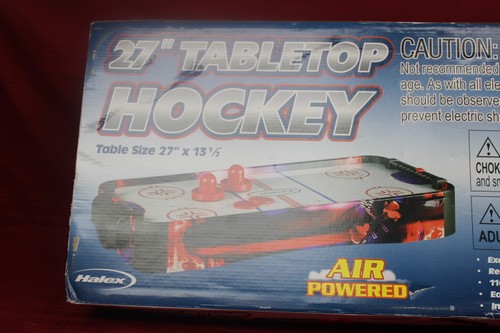Halex Air Hockey Table Top Edition Air Powered RARE! - Picture 8 of 8