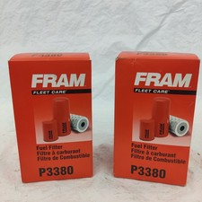 QTY 2 FRAM P3380 FUEL FILTERS