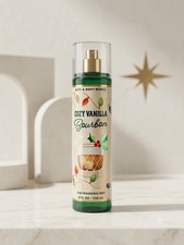 Bath  Body Works Cozy Vanilla Bourbon Fine Fragrance Mist Spray Splash 8oz