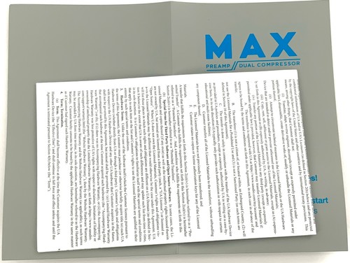 Universal Audio MAX Preamp/Dual Compressor Pedal - Picture 7 of 9