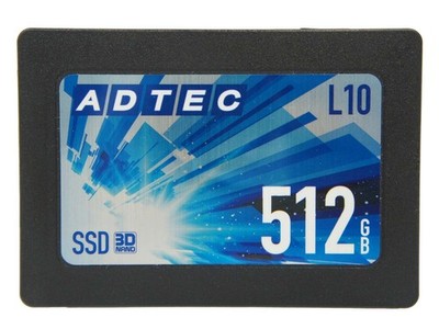 Adtec L10 Series 512GB SATA III 2.5-Inch SSD AD-L10D512G-25L 3D Nano From Japan