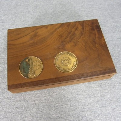 Crown Oil Field & Industrial Supply Employee Presentation Playing Card Box