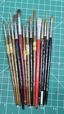 Grumbacher Artist Brush Lot Of 14
