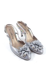 IM WALKING Décolleté modello chanel Donna Décolleté Taglia IT 37 argento