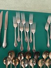 68 piece 1847 Rogers Bros Silverware "Remembrance" pattern  IS, preowned — photo 3