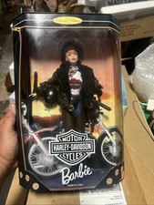 NRFB 1998 Mattel Collectors Edition Harley Davidson 20441 Redhead Barbie Doll