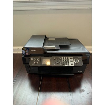 Epson WorkForce 500 All-in-One Inkjet Printer C361A Copy Scan Fax Black