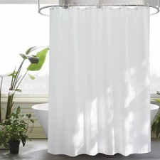 Rideau de douche extralarge 240 x 200 cm, blanc
