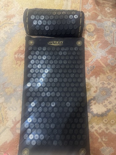 Shakti Premium Acupressure Mat and Pillow Set, Original Intensity, Sustainabl...