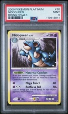 2009 POKEMON PLATINUM RISING RIVALS #30 NIDOQUEEN PSA 9 on eBay