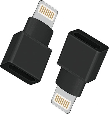 2Pack Apple Mfi Certified Lightning Extender Adapter, Male to Female, 8-Pin