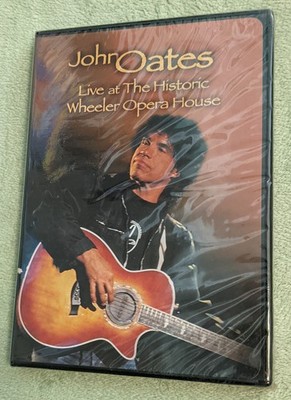NEW DVD = John Oates: Live at the Historic Wheeler Opera House = w/ bonus CD