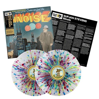 Sufjan Stevens Illinois - 2 LP Rough Trade 50th Anniversary Superhero Splatter
