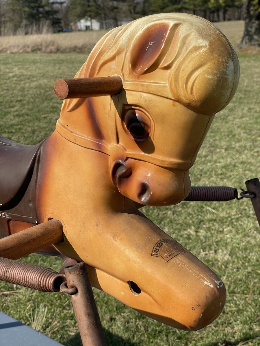 Vintage The Wonder Pony Rocking Horse | eBay