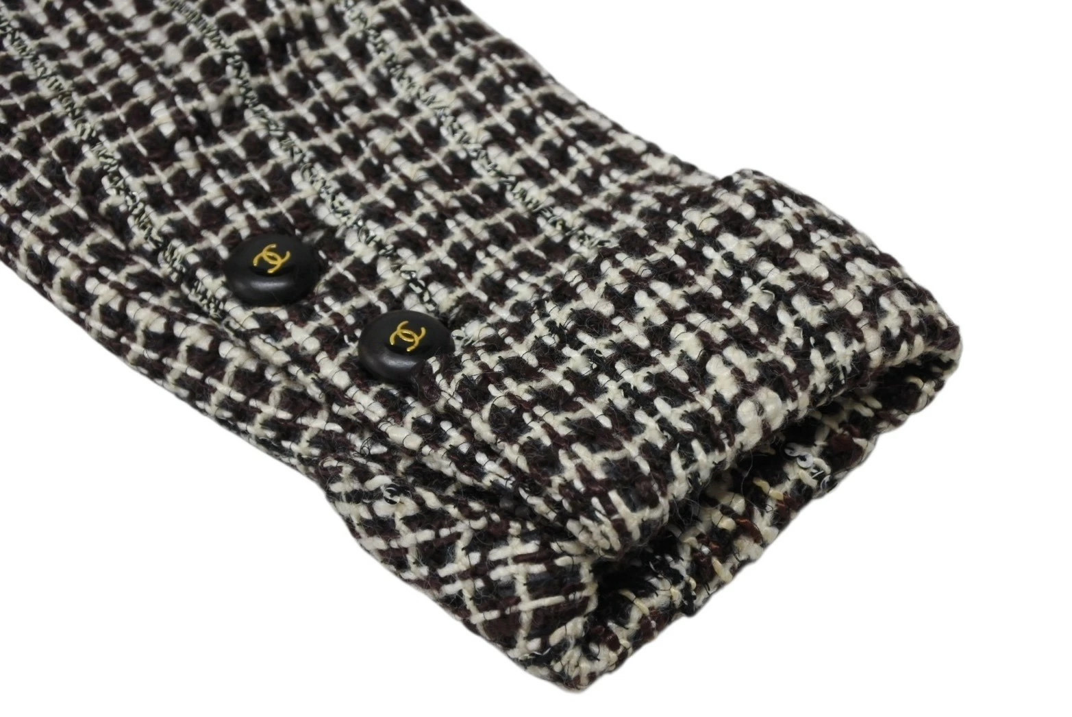 CHANEL Jacket Coco Button Tweed 01A P18117V10417 … - image 9