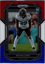 2022 Panini Prizm #376 Devin Lloyd Red White and Blue