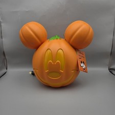 Disney Halloween Mickey Mouse Pumpkin Light U...
