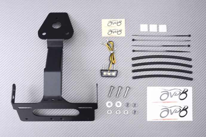 Support de plaque AVDB pour Tiger Sport 660, accessoire moto alu usiné CNC haute finition