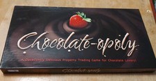 Chocolate-opoly Board Game Monopoly Style for Chocolate Lovers Late For