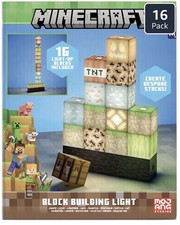 Minecraft Block Building Light - Customizable Lamp - New In Box