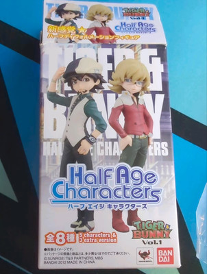 Bandai Tiger & Bunny Half Age Character Vol.1 Blind Box NEU OVP Figur Japan 