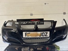 BMW E90 E91 LCI Complete Front Bumper Trim Panel Black  