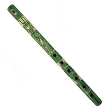 Mia Jewel Shop - Handmade Colored Bamboo Wooden Flute | Tribal Nature Lime