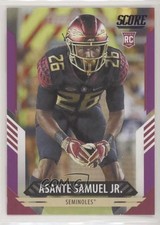 2021 Score Rookies Purple Asante Samuel Jr #376 8w0