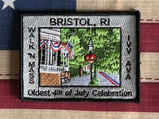 American Volkssport Patch Walking Club IVV AVA Bristol, Rhode Island 4th of July