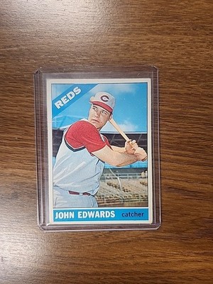 1966 Topps Johnny Edwards #507 Cincinnati Reds