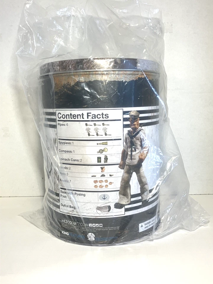 Mezco Toyz One:12 Collective: POPEYE Sailor Suit Mezco Exclusivo Foto 2 de 4